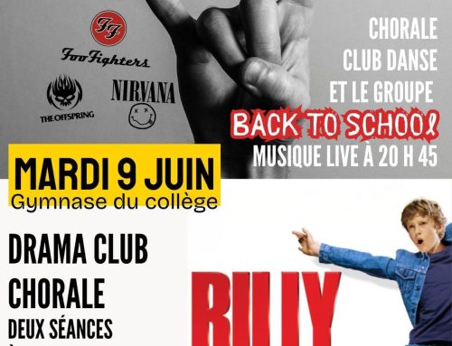 Spectacle de fin d&rsquo;année