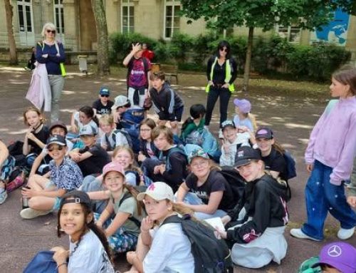 Les CM2 C en sortie à Lyon